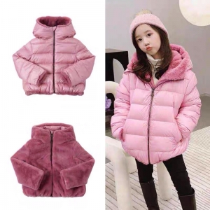 MC2021泰迪绒双面女童款